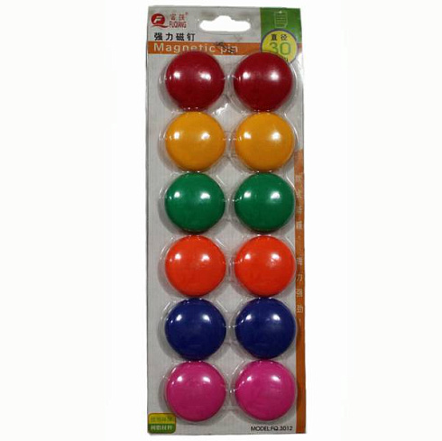 Магниты 30мм средние 3012