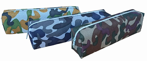 Пенал косметичка 3146 хаки зеленые