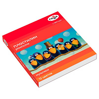 Пластилин "мультики" ("гамма") 12 цв.240гр. 280018