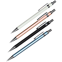 Автокарандаш Deli 0,7 мм, металл.корпус ассорти, арт.044-S004