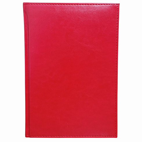 Ежедневник А5 полудат.AST-06  прошит.красный