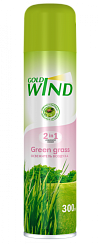 Освежитель GOLD WIND Зеленая трава 300 мл
