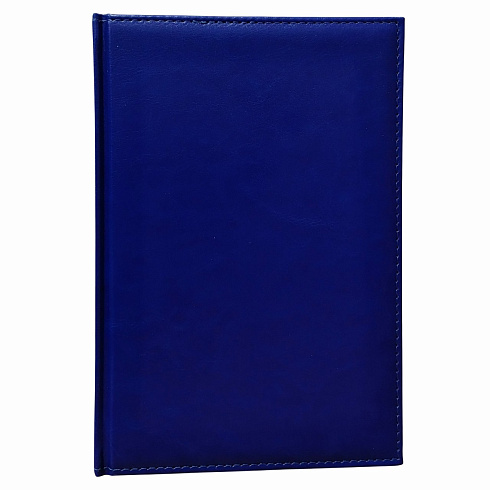 Ежедневник А5 полудат.лин.синий, золот.срез KZ, арт.JN-A5-2G