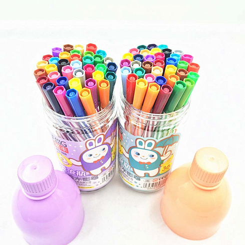 Фломастеры 36 цв. 988-36 бутылочка