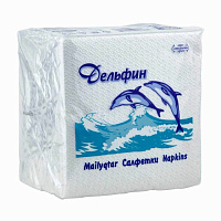 Салфетки сервировочные "Дельфин" белые