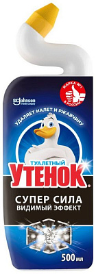 Средство чистящее Туалетный Утенок Видимый Эффект 500мл