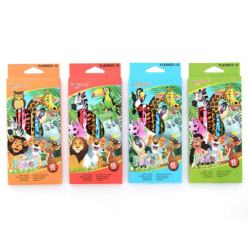 Карандаши 12 цв YL830023-12