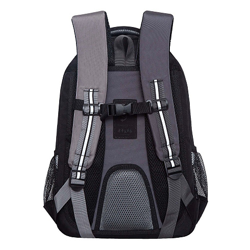 Рюкзак GRIZZLY RВ-352-2 серый-черный