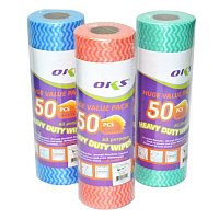 Тряпки в рулоне 50 штук