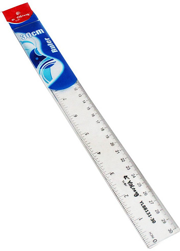 Линейка 30см  пластиковая YL88131-30