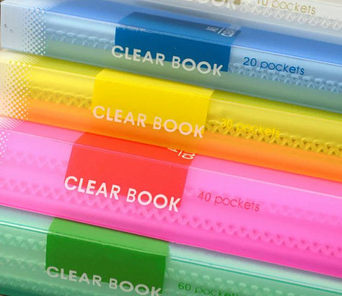 Папка с файлами А5 Sheeny на 30 файлов Арт. А 530 флюресцент