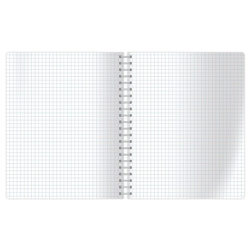 Тетрадь А4 80 л. кл. на гребне  GreenwichLine "Disposition", мат лам, тиснение фольгой, NS4c80-52720