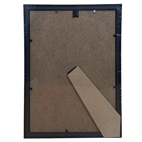 Фоторамка-А4 PS01 темное дерево с подставкой