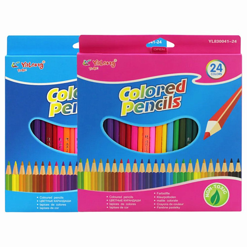 Карандаши 24 цв YL830041-24