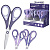 Ножницы ErichKrause Endeavor Lavender, 16 см, ассорти 56926 (24шт в дисп.)