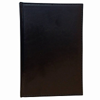 Ежедневник А5 полудат.лин.черный, золот.срез KZ, арт.JN-A5-2G