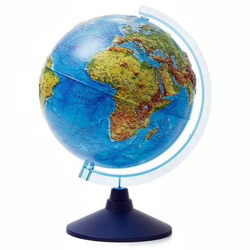 Глобус физический 25 см  GLOBEN Ке022500193 рельефный