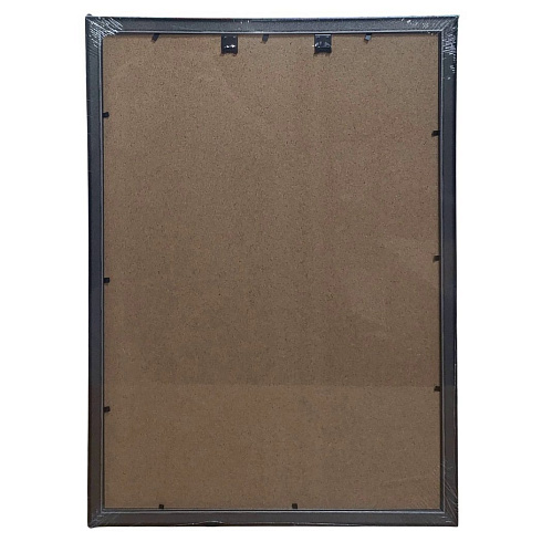 Фоторамка-А3 PS01 темное дерево с золотым ободком