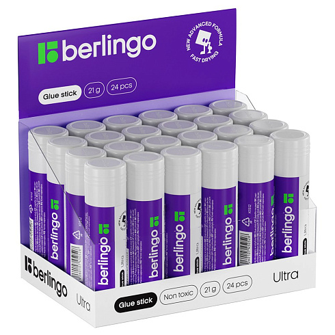 Клей карандаш Berlingo "Ultra", 21г K1512