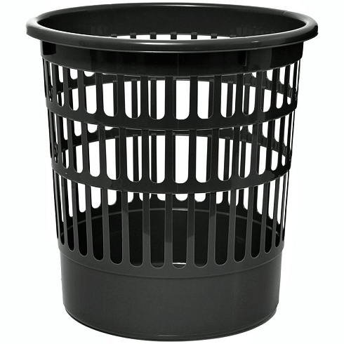 Корзина д/бумаг "OfficeClean, 09л, сетчатая, черная арт 299871