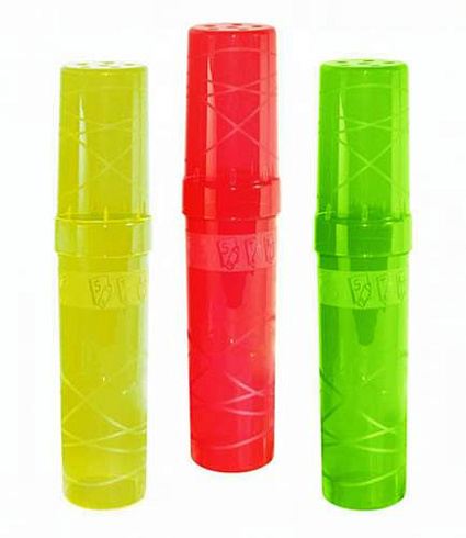 Пенал пластиковый школьный тубус Creative ассорти ПН35