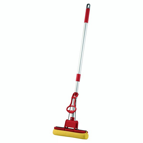 Швабра А130004 с желтой губкой