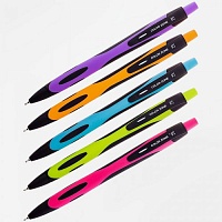 Ручка шар. "Berlingo" Color Zone 0.7мм синяя CBm_70950 на кнопке