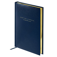 Ежедневник недатир., 136л, А5 BG "Dallas. Blue", синий, тв.перепл.кожзам. DuA5_60873