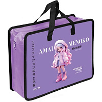 Папка для тетрадей, ИЗО и технологии "deVENTE. Amai Menoko" A4 с ручк.8057608