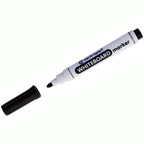 Маркер  д/доски Centropen 8559 черный 2,5мм