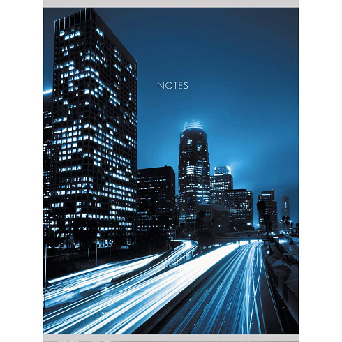 Тетрадь А4 60л. кл. Highway Т4604994  Скрепка. Обл: мел.карт. гл. лам.