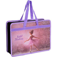 Папка для тетрадей, ИЗО и технологии "deVENTE.Ballet Academy" А4 с ручками, с расшир. 8057500