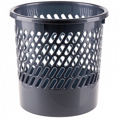 Корзина д/бумаг "OfficeClean, 11л, сетчатая, серый арт 299874