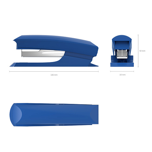 Степлер ErichKrause Eco Classic №10 до 20 листов, ассорти 28234