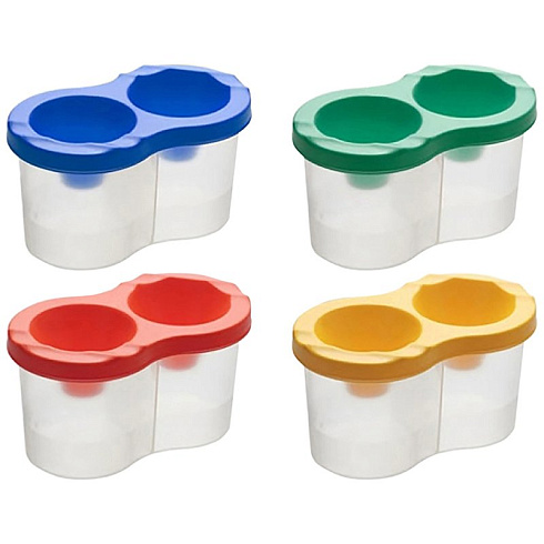 Стакан непроливайка двойной Гамма, ассорти, 10122026