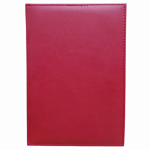 Ежедневник А5 полудат.SDA-3309, 3909, 3709А  прошит.красный