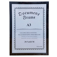 Фоторамка-А3 PS01темное дерево