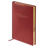 Ежедневник недатир., 136л, А5 BG "Dallas.Dark red", красный, тв.перепл.кожзам. DuA5_60879