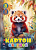 Картон цв. А4  8цв. 8л. "Рыжий енот" мелов. папка КЦА-02