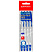 Ручка  набор шарик. 4шт BRAUBERG Х-333 синии 0,7мм, 144253