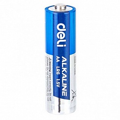 Батарейка DELI Alkaline, LR6, 1.5V, AA, 1 штука, 18503