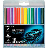 Фломастеры 12цв "deVENTE. Super Turbo" вент. колп. блистер 5081631