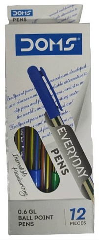 Ручка шариковая Don Blitz синяя (12 шт. в уп) D3411