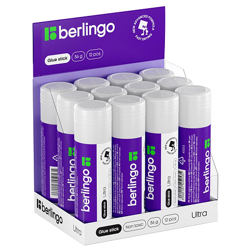 Клей карандаш Berlingo "Ultra", 36г K1513