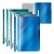 Скоросшиватель пластиковый перфор.ErichKrause Glossy Ice Metallic, A4, ассорти 53289