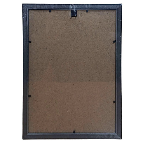 Фоторамка-А4 PS01 темное дерево без подставки 2подвеса 037 -1,3