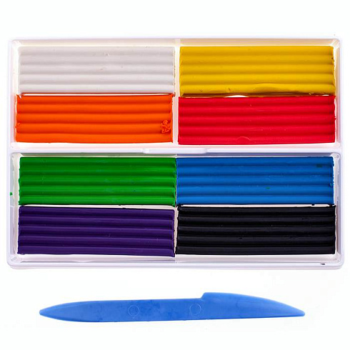 Пластилин "Классика" ("Луч") 8 цветов 160 гр. 12С 867-08