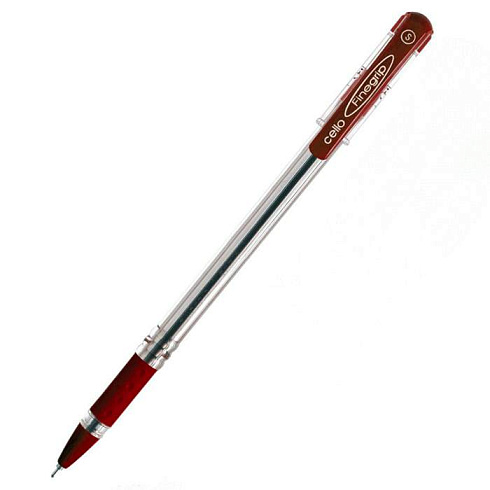 Ручка шариковая FINEGRIP красная н/р