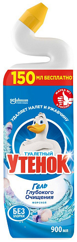 Средство чистящее Туалетный Утенок Морской 900мл