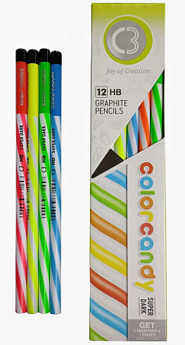 Карандаш прост. без ластика арт.7421